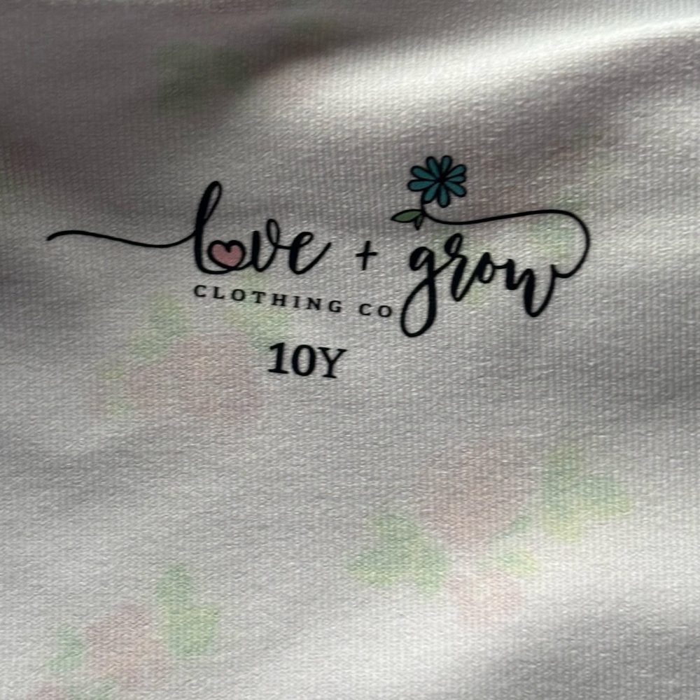 NWT girls Love+Grow Clothing Co Matching Set skirt (10) and 1/4 zip jacket (12) - Picture 12 of 16